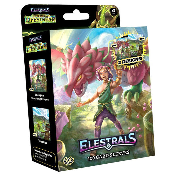 Image of Deck Protector: Elestrals: Lifestream: Ladogon Champion of Dionysus